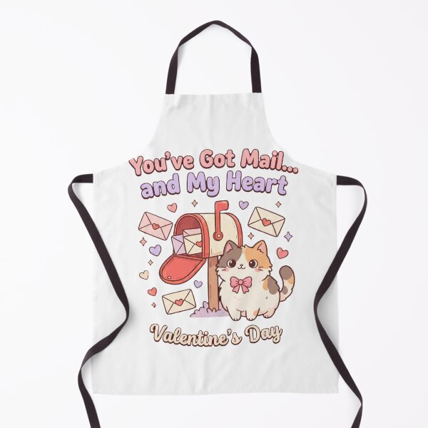 Item preview, Got Mail... and My Heart Kawaii Cat Valentine designed and sold by Quillway.