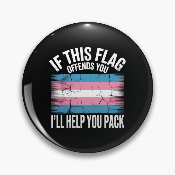 Item preview, Transgender If This Flag Offends You Trans Rainbow Pride designed and sold by FadeOfThrone.