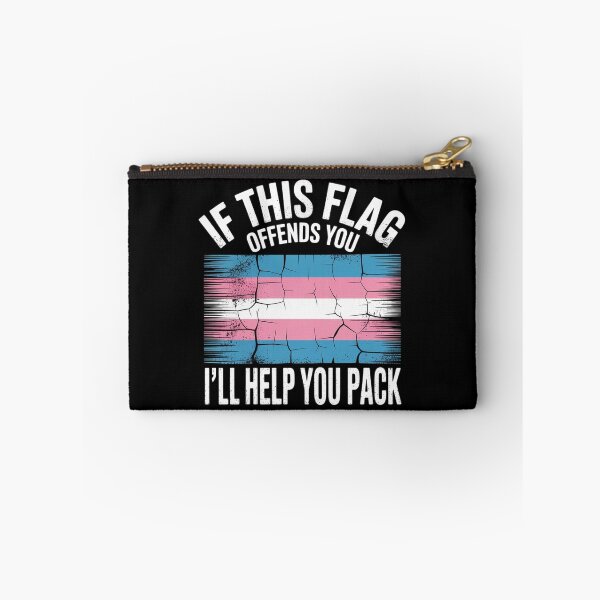 Item preview, Transgender If This Flag Offends You Trans Rainbow Pride designed and sold by FadeOfThrone.