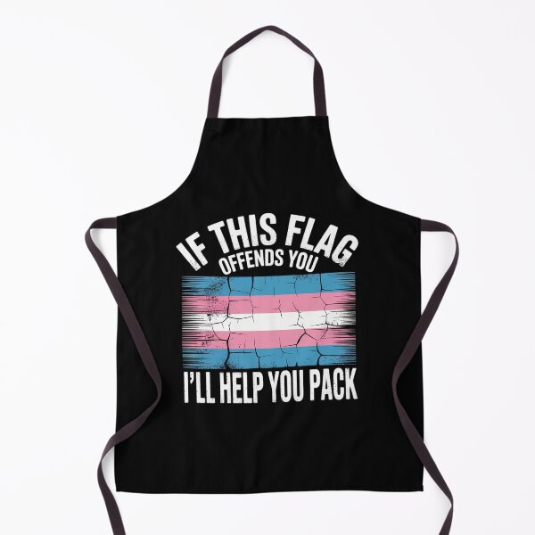 Item preview, Transgender If This Flag Offends You Trans Rainbow Pride designed and sold by FadeOfThrone.