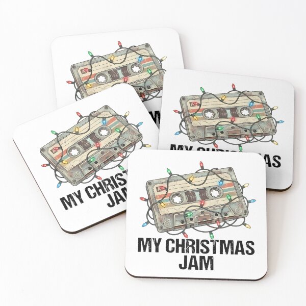 Item preview, My Christmas Jam - Retro Cassette Tape Holiday Music designed and sold by TobaGallery868.