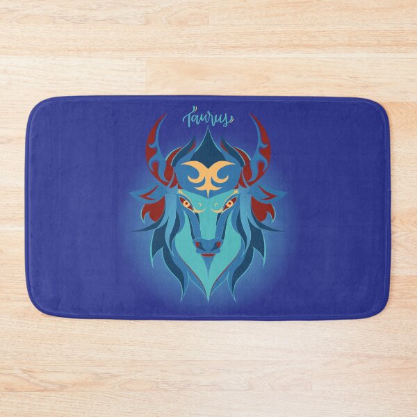 Item preview, Taurus Zodiac Bull - Modern Astrology Star Sign Illustration. designed and sold by LunaPrintCo.