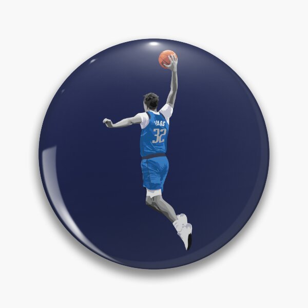 Item preview, Cooper Flagg Vector Dunk Blue Silver Small Print Qiangy designed and sold by qiangdade.