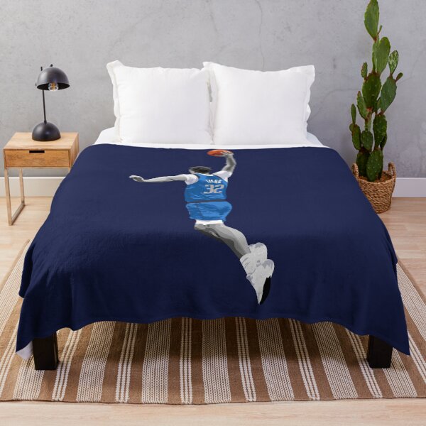 Item preview, Cooper Flagg Vector Dunk Blue Silver Small Print Qiangy designed and sold by qiangdade.