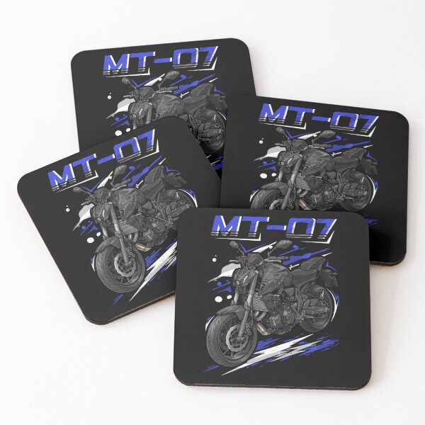 Item preview, Yamaha MT-07 2021-2024 (Matte Raven Black) for Motorcycle Riders designed and sold by MotoApparelHub.