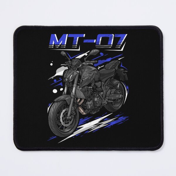Item preview, Yamaha MT-07 2021-2024 (Matte Raven Black) for Motorcycle Riders designed and sold by MotoApparelHub.