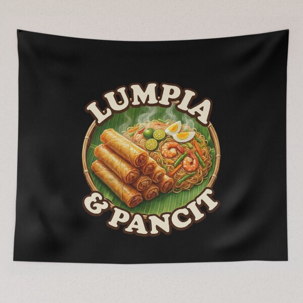 Item preview, Filipino Food Lumpia Pancit Adobo Lechon designed and sold by elderberry.