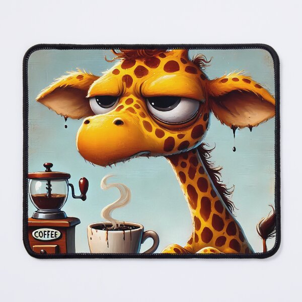 Item preview, Grumpy Giraffe Coffee designed and sold by Visual Nomad Club.