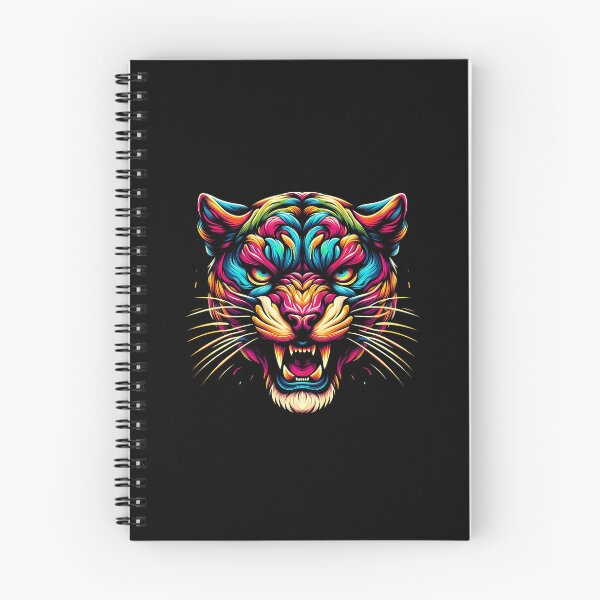 Item preview, Vibrant Psychedelic Abstract Tiger Face Art designed and sold by beast-net.
