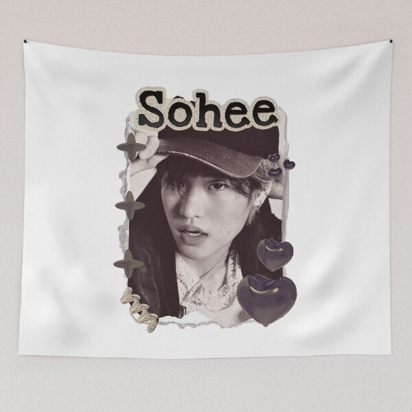 Item preview, Riize Sohee Kpop Boy group Celebrity Illustration korean pop art Scrapbook Collage Cozy Y2K Vintage Design  designed and sold by HELL0WBELLO.