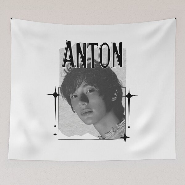 Item preview, Riize Anton Kpop Boy group Celebrity Illustration korean pop art Scrapbook Collage Cozy Y2K Vintage Design  designed and sold by HELL0WBELLO.