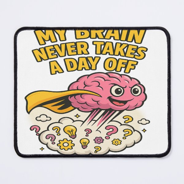 Item preview, Creative Brain Thinking Illustration Art designed and sold by TheExpresso.