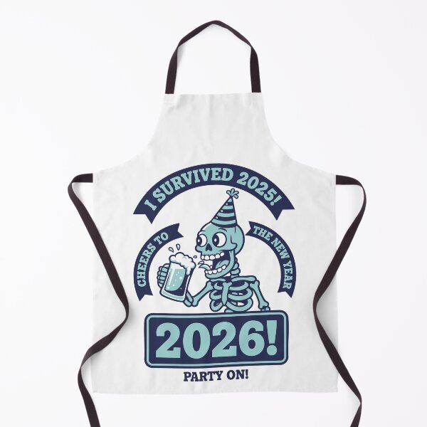 Item preview, I Survived 2025 Cheers To The New Year 2026 designed and sold by LuminOrb.