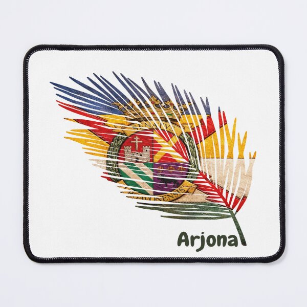 Item preview, Abstract Flag of Arjona – Feather Shape Design designed and sold by ArteJorge48.