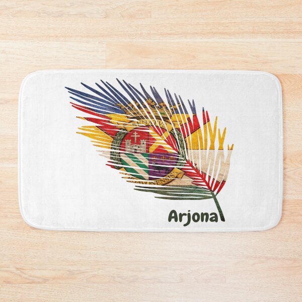 Item preview, Abstract Flag of Arjona – Feather Shape Design designed and sold by ArteJorge48.