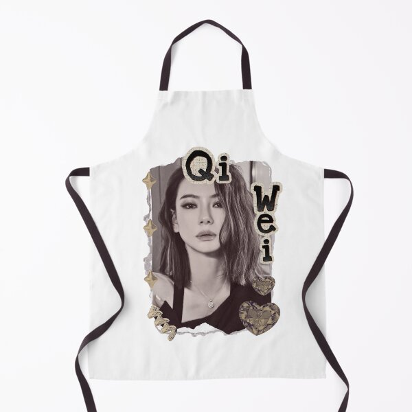 Item preview, Qi Wei (戚薇) Chinese Actress Art Chinese Celebrity Illustration Scrapbook Collage Cozy Y2K Vintage Design designed and sold by HELL0WBELLO.