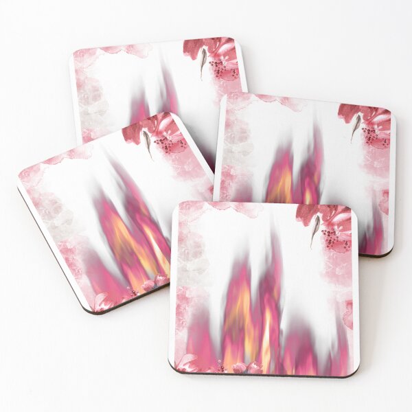 Item preview, fire and flowers  designed and sold by bredalstore .