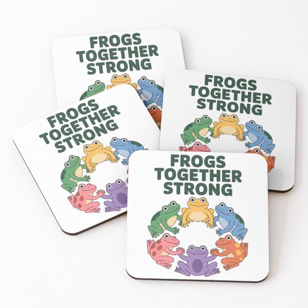 Item preview, frogs together strong  designed and sold by Ismartista.