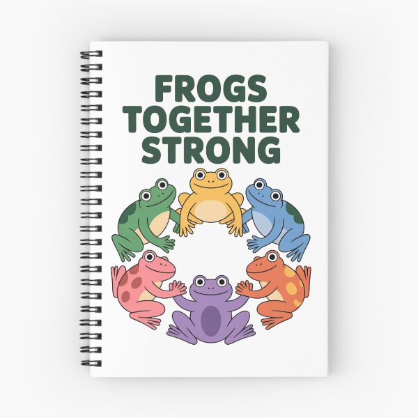 Item preview, frogs together strong  designed and sold by Ismartista.