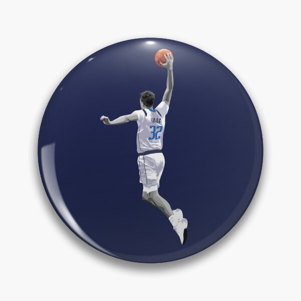 Item preview, Cooper Flagg Vector Dunk White Silver Small Print Qiangy designed and sold by qiangdade.