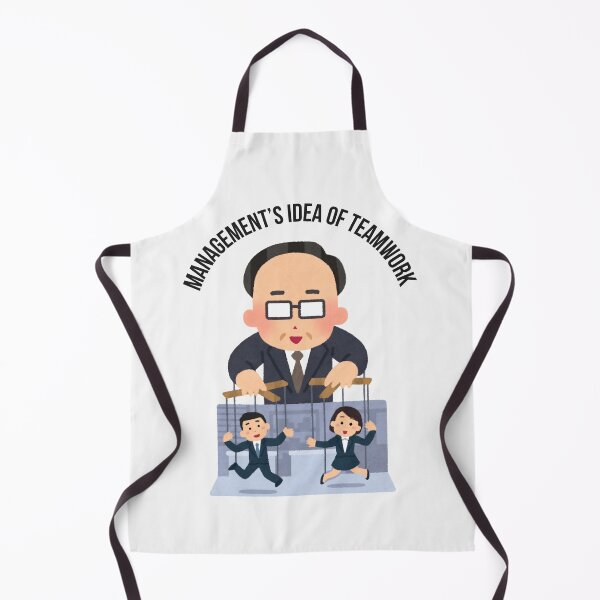 Item preview, Management’s Idea of Teamwork – Office Satire Illustration designed and sold by Kruti Collection.