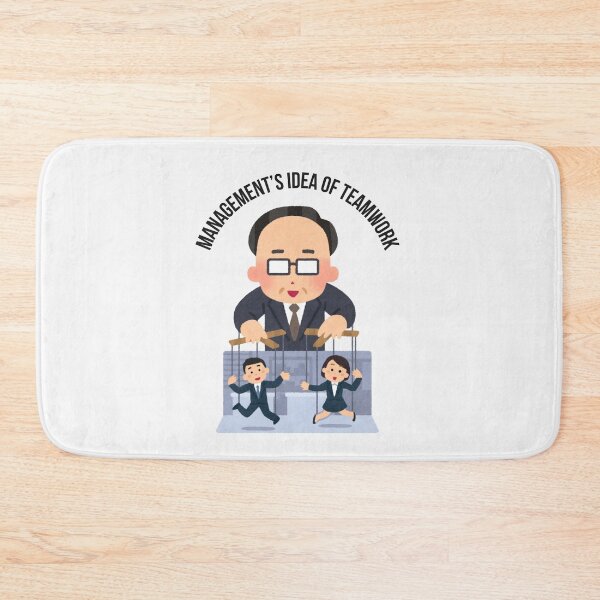 Item preview, Management’s Idea of Teamwork – Office Satire Illustration designed and sold by Kruti Collection.