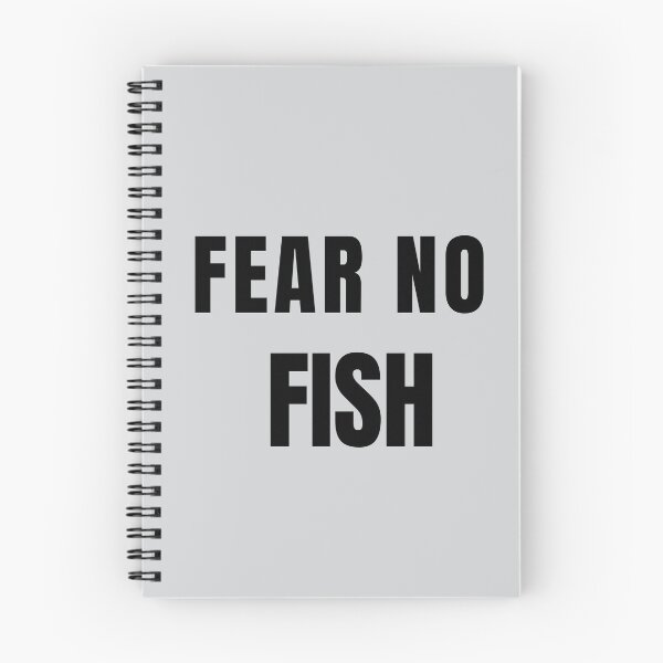 Item preview, Fear No Fish Angler Lifestyle Quote designed and sold by EimSol.