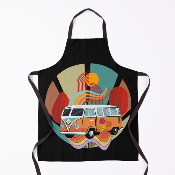 Item preview, A cheerful bus in retro style- gift for travel lovers designed and sold by Lovelalaland.