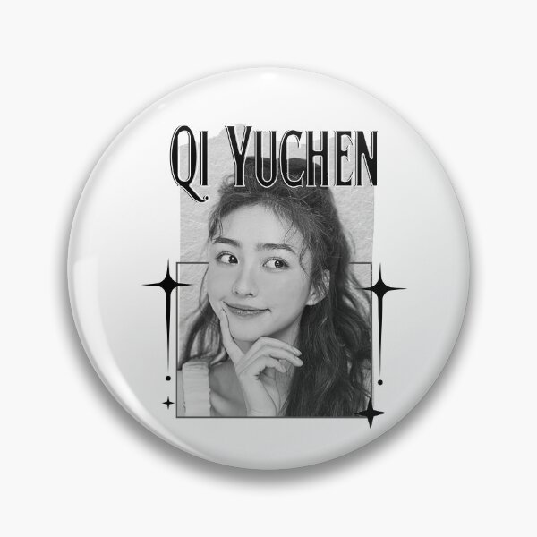 Item preview, Qi Yuchen (戚雨辰)Chinese Actress Art Chinese Celebrity IllustrationScrapbook Collage Cozy Y2K Vintage Design designed and sold by HELL0WBELLO.