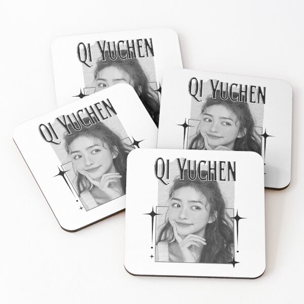 Item preview, Qi Yuchen (戚雨辰)Chinese Actress Art Chinese Celebrity IllustrationScrapbook Collage Cozy Y2K Vintage Design designed and sold by HELL0WBELLO.