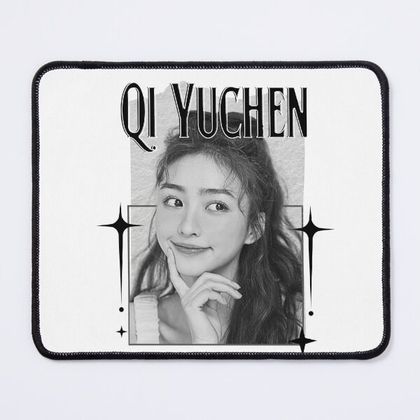 Item preview, Qi Yuchen (戚雨辰)Chinese Actress Art Chinese Celebrity IllustrationScrapbook Collage Cozy Y2K Vintage Design designed and sold by HELL0WBELLO.
