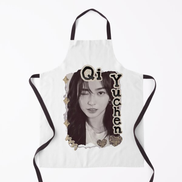 Item preview, Qi Yuchen (戚雨辰) Chinese Actress Art Chinese Celebrity Illustration Scrapbook Collage Cozy Y2K Vintage Design designed and sold by HELL0WBELLO.