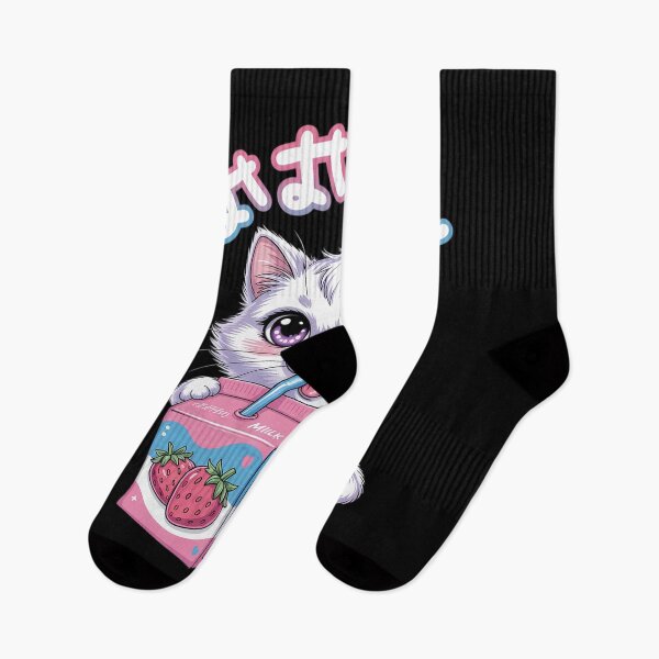 Item preview, Transgender Pride Kawaii Cat Strawberry Milk Trans Flag designed and sold by FadeOfThrone.