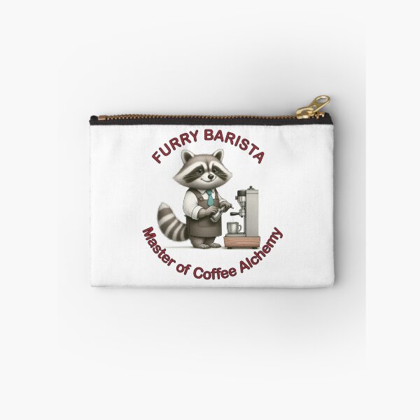 Item preview, Furry Barista — Raccoon Brewmaster of Whimsy designed and sold by denip.