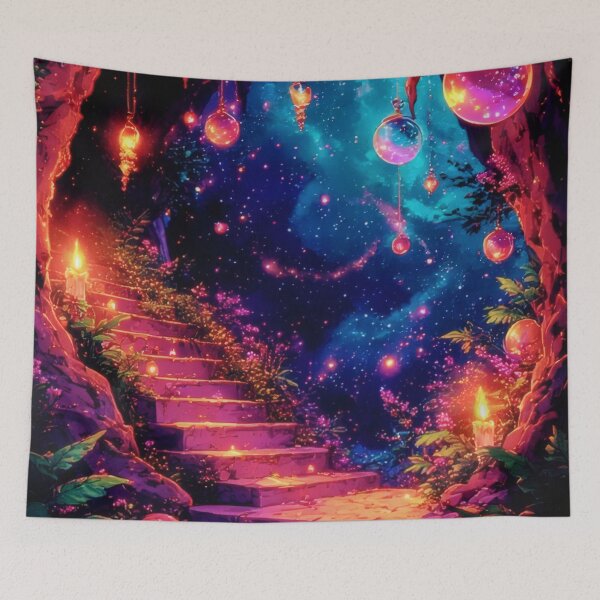Item preview, Mystical Path to the Cosmic Garden designed and sold by Mianku | Für das Leben.