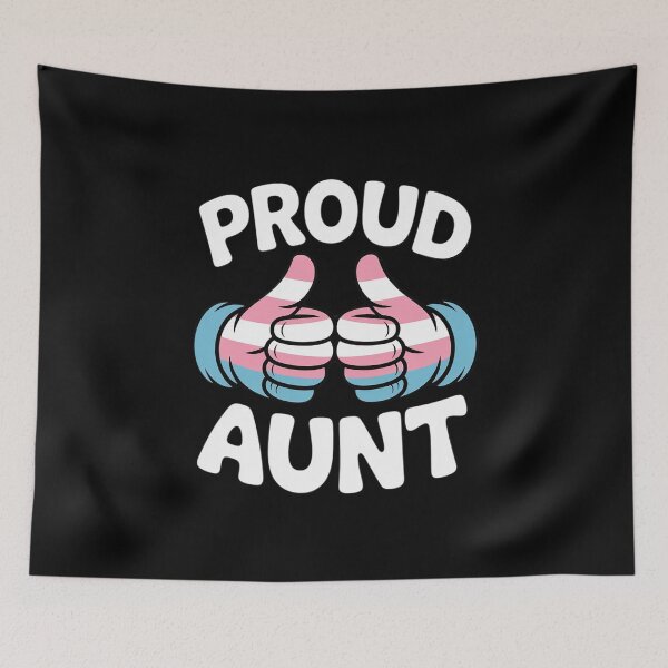 Item preview, Transgender Pride T Proud Aunt Clothing designed and sold by MarryIsMonth.