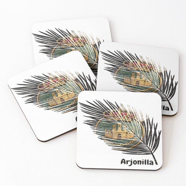 Item preview, Abstract Flag of Arjonilla – Feather Shape Design designed and sold by ArteJorge48.