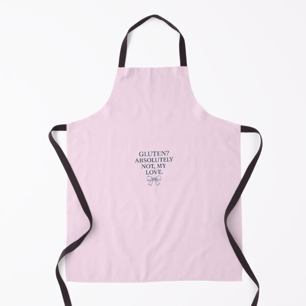 Item preview, Gluten? Absolutely Not, My Love. – Fancy Serif Typography with Bow | Elegant Gluten Free Humour Design designed and sold by My Gluten Free Life UK.