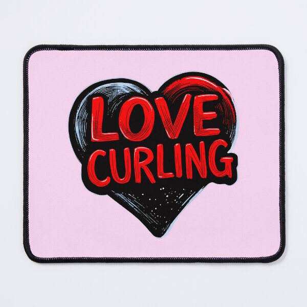 Item preview, Love Curling designed and sold by CurlSport.