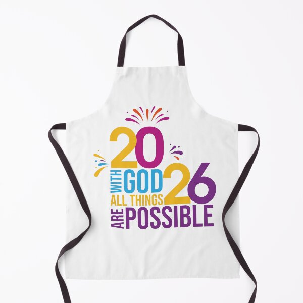 Item preview, New Year 2026 "With GOD All Things Are Possible" designed and sold by psalm23heals.