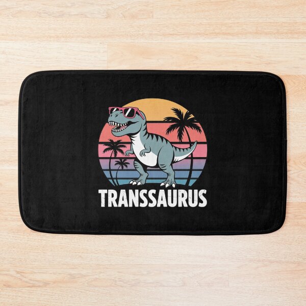 Item preview, Transgender Pride Trans Flag Dinosaur Trex LGBTQ Transsaurus designed and sold by FadeOfThrone.