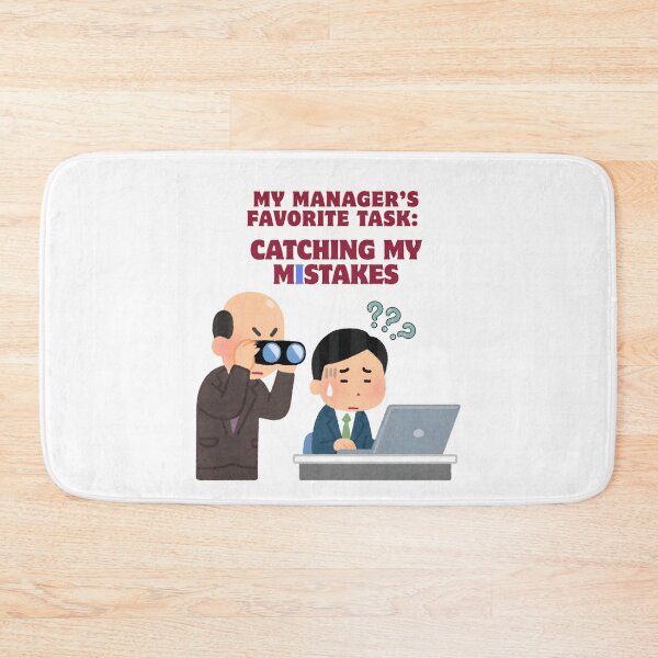 Item preview, My Manager’s Favorite Task – Office Humor Meme designed and sold by Kruti Collection.