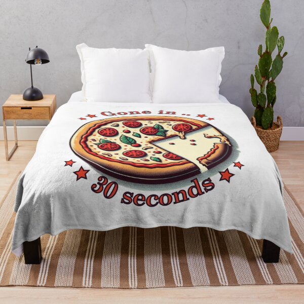 Item preview, Gone in 30 Seconds — Pizza Vanish Mode designed and sold by denip.