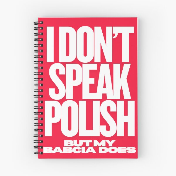 Item preview, I Don't Speak Polish But My Babcia Does - Minimalistic Funny Design designed and sold by MirAgi.