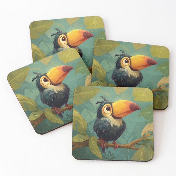 Item preview, Cute Baby Toucan designed and sold by BumbleBearCo.