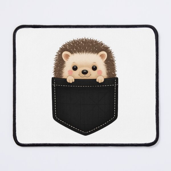 Item preview, Hedgehog in a pocket designed and sold by NellieBearApparel.