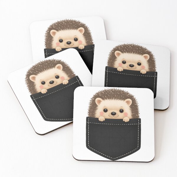 Item preview, Hedgehog in a pocket designed and sold by NellieBearApparel.