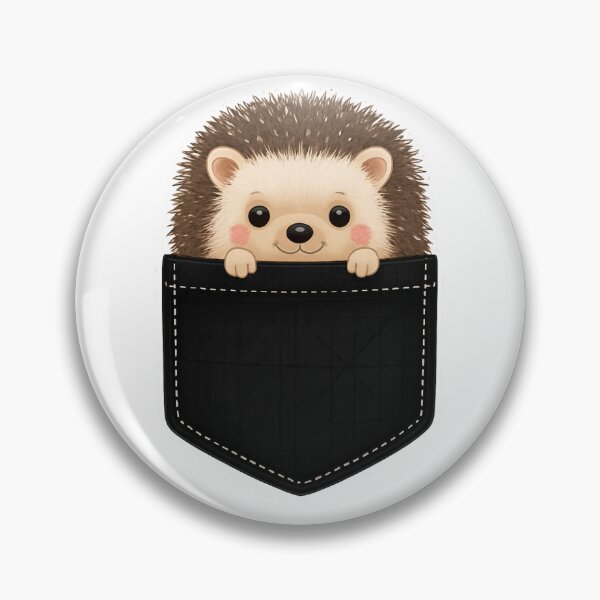 Item preview, Hedgehog in a pocket designed and sold by NellieBearApparel.
