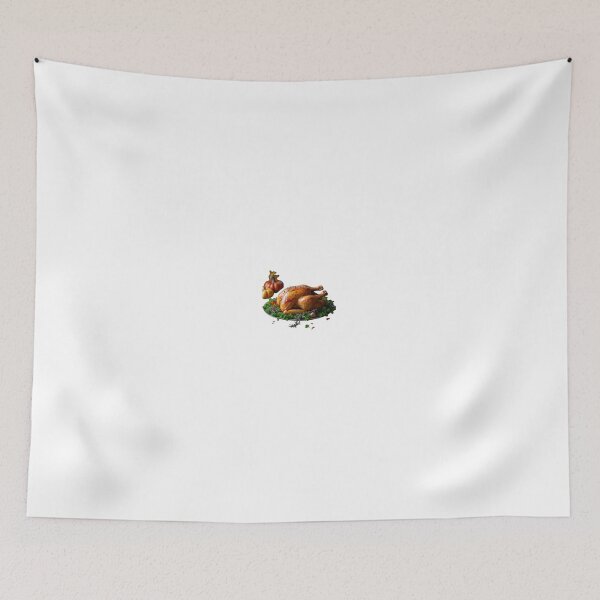 Item preview, Detailed sticker of a golden-brown turkey with herbs. designed and sold by STICKERS FOR SALE NOW.