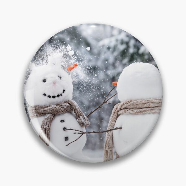 Item preview, Snowmen Having a Snowball Fight designed and sold by Maria Dryfhout.